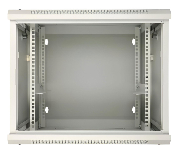 Extralink Szafka wisząca rack 9U 600x600 szara dwusekcyjna EX.12950 - 1323253 - zdjęcie